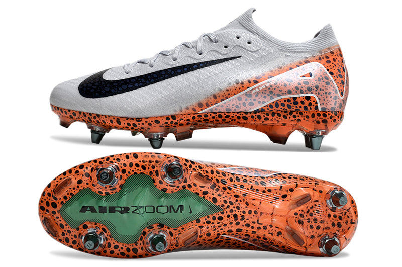 Chuteira Nike Mercurial VAPOR 16 Air Zoom Ultra TRAVA MISTA  + MEIA E BOLSA