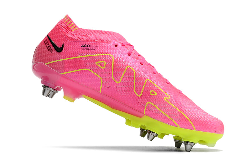 Chuteira Nike Mercurial VAPOR 15 Air Zoom Ultra TRAVA MISTA  + MEIA E BOLSA