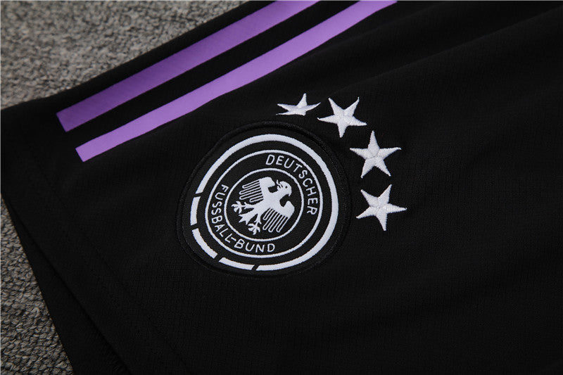 Kit Treino Alemanha Adidas 24/25 Camisa e Short Preto