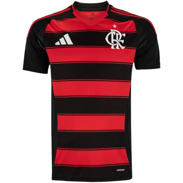 Camisa CRF Home 25/26 - Preta e Vermelha.