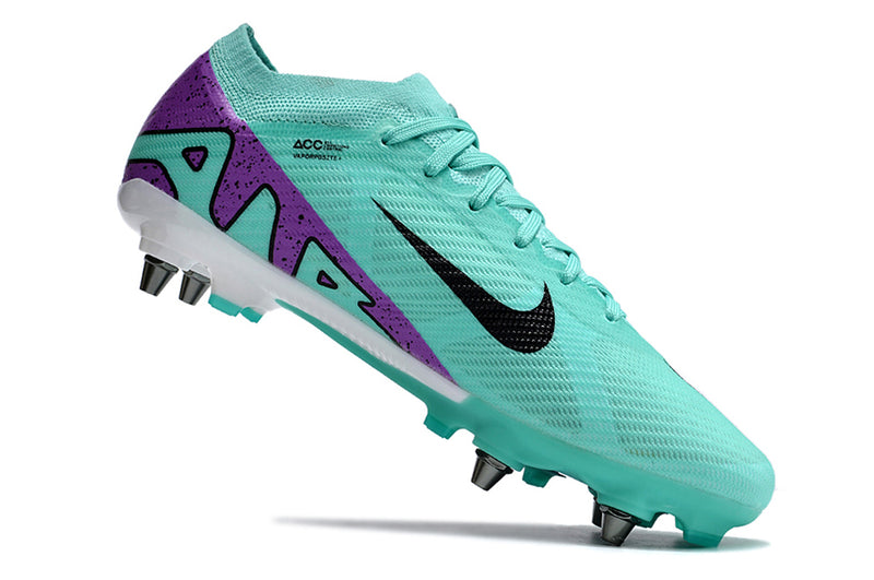 Chuteira Nike Mercurial VAPOR 15 Air Zoom Ultra TRAVA MISTA  + MEIA E BOLSA
