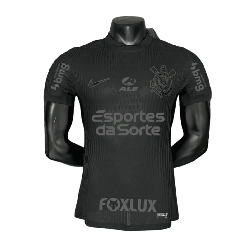 Camisa Corinthians Away 24/25 Jogador - Preta